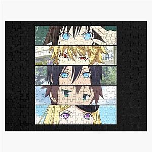 Five Beautiful Anime Noragami Art Gift For Fans Jigsaw Puzzle