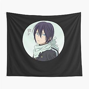 cool face anime noragami art gift for fans tapestry