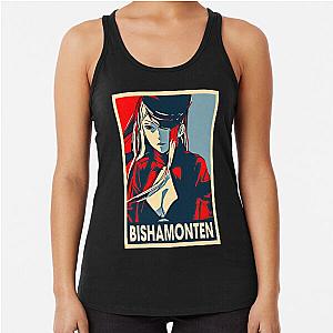 Bishamon noragami anime art gift for fans Racerback Tank Top