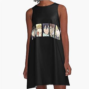 Five cool anime noragami art gift for fans a line dress