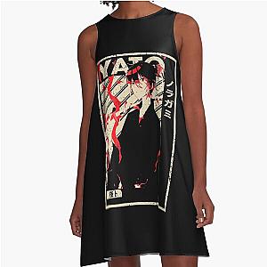 Yato anime noragami art gift for fans A-Line Dress