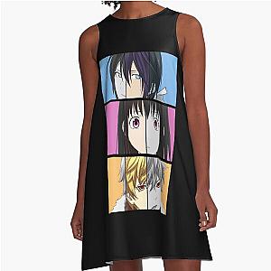 Three Noragami Anime A-Line Dress