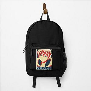 color yukine noragami art gift for fans backpack