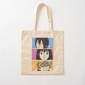 Three Beautiful Noragami Art Gift for Fans Cotton Tote Bag