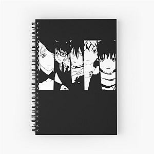 Five members of the anime Noragami drew artwork as a gift for the fans in a Spiral Notebook.