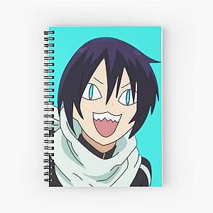 noragami yato's funny face Spiral Notebook