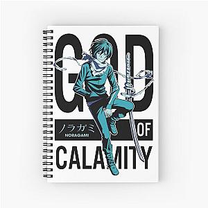 God calmity anime noragami art  gift for fans Spiral Notebook