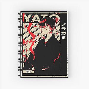 Yato anime noragami art  gift for fans Spiral Notebook