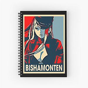 Bishamonten anime noragami art  gift for fans Spiral Notebook