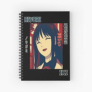 iki beautiful girl anime noragami art  gift for fans Spiral Notebook