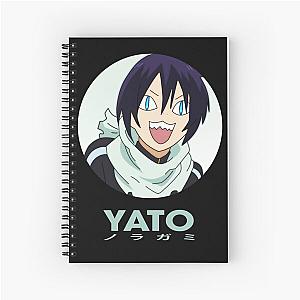 smile yato anime noragami art  gift for fans Spiral Notebook