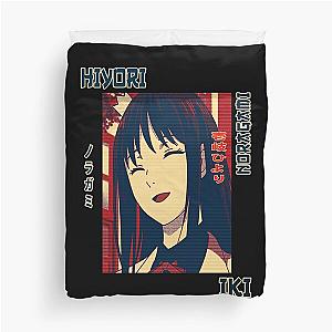 iki beautiful girl anime noragami art  gift for fans Duvet Cover