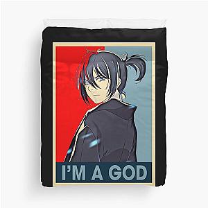 I am a god anime noragami art  gift for fans Duvet Cover