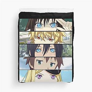 five eyes beautiful anime noragami art  gift for fans Duvet Cover