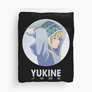 yukine cute face anime noragami art  gift for fans Duvet Cover