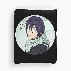 cool face anime noragami art  gift for fans Duvet Cover