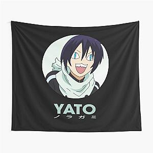 smile yato anime noragami art  gift for fans Tapestry