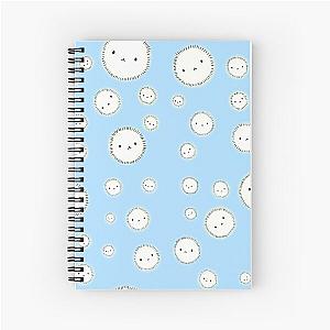 Noragami Yukine Puffball Pattern Spiral Notebook