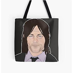 Norman Reedus All Over Print Tote Bag