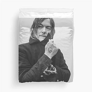 Norman Reedus Duvet Cover