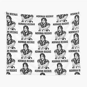 Norman Reedus Posted Pin Up Style Tapestry