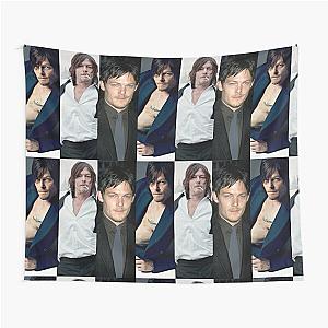 norman reedus collage Tapestry