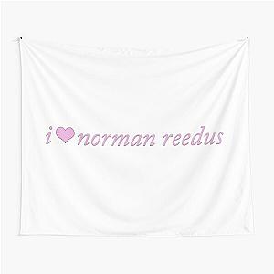 i heart norman reedus coquette cute pink Tapestry