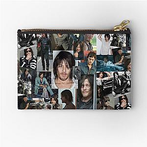 Norman Reedus Fan Made Assorted Random Photo Collage Zipper Pouch