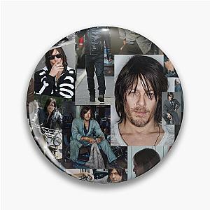 Norman Reedus Fan Made Assorted Random Photo Collage Pin