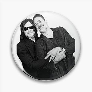 Daddy Jeffrey Dean Morgan & Norman Reedus in Black & White Pin