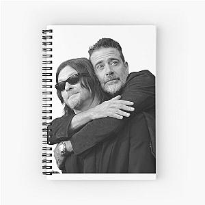 Jeffrey Dean Morgan & Norman Reedus Spiral Notebook