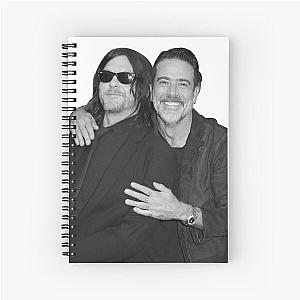 Jeffrey Dean Morgan & Norman Reedus Daddy Spiral Notebook