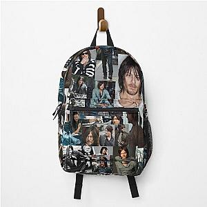 Norman Reedus Fan Made Assorted Random Photo Collage Backpack