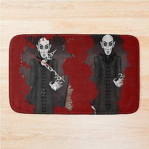 Halloween Nosferatu Leggings Bath Mat