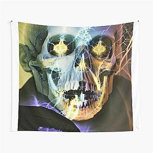 Nosferatu Skull  Tapestry