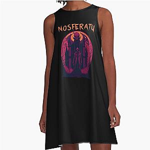 Nosferatu Castle A-Line Dress