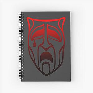 Vampire: The Masquerade Clan Nosferatu Gradient Red Symbol Spiral Notebook