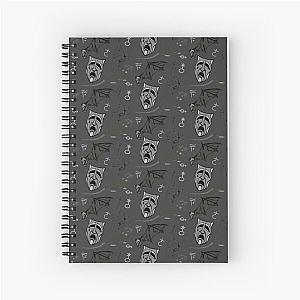 Nosferatu Clan Pattern (Vampire: The Masquerade) Spiral Notebook