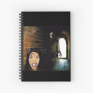 Nosferatu Halloween Vampire Spiral Notebook