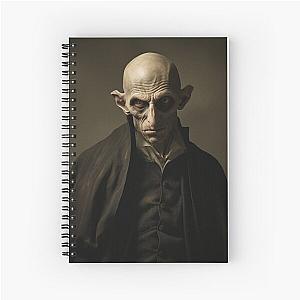 Nosferatu portrait Spiral Notebook