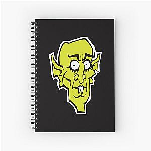 Nosferatu Cartoon Spiral Notebook