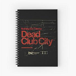 Nothing But Thieves Dead Club City Bournemouth Show Tour 2023 Spiral Notebook