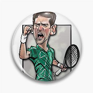 Caricature Freehand drawing Resembling Novak Djokovic