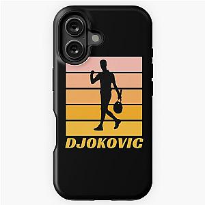 Novak Djokovic Tennis Retro Design iPhone Tough Case