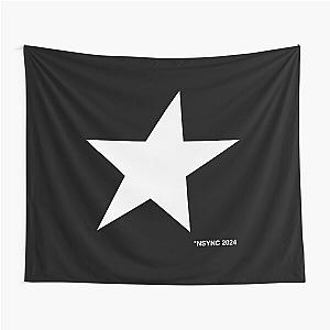 Nsync Merch Logo Star Tapestry