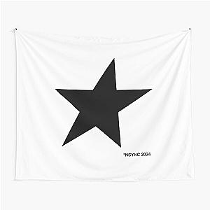 Nsync Merch Logo Star Tapestry