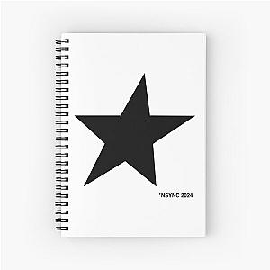 Nsync Merch Logo Star Spiral Notebook