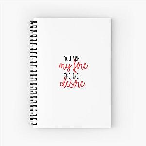 You are my fire Nsync Spiral Notebook