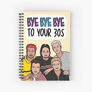 NSYNC 40th Birthday  Spiral Notebook