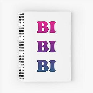 bisexual pride nsync pun Spiral Notebook